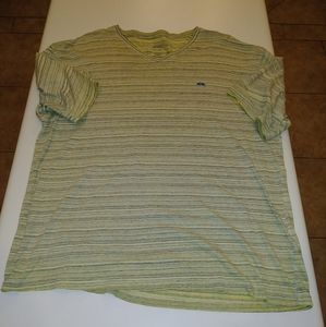 Ecko Unlimited V - Neck Striped Tee